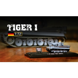 Czołg model statyczny/makieta 1:72 German Tiger 1 - Heng Long 8801